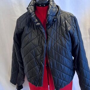 Steve‎ Madden pre-owned Black Quilted puffer Jacket